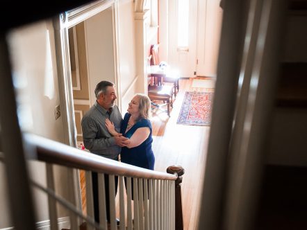 A Small Wedding at the Fuller House in Winchester, VA with Gregory and Sharon