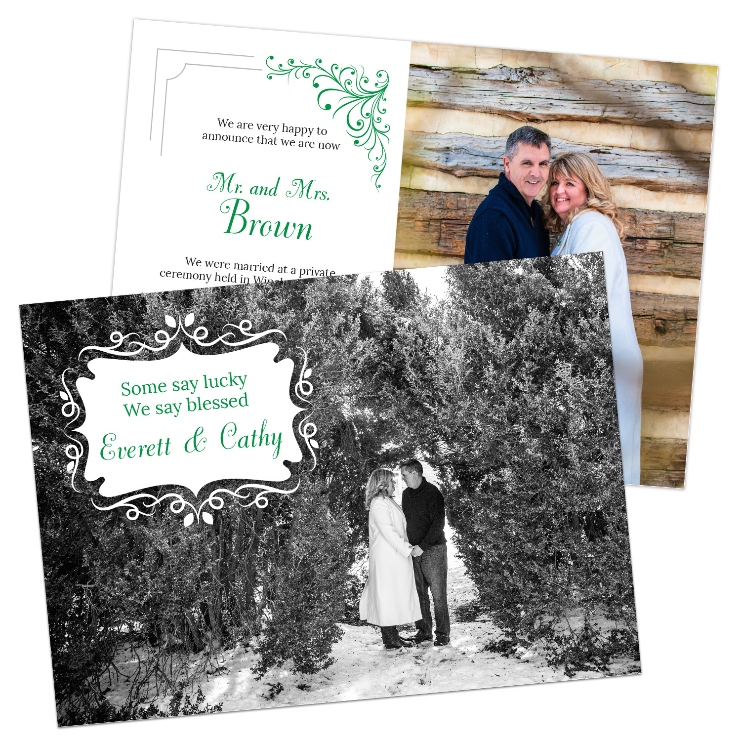 Wedding Announcement Cards - Quick Affordable Marriages and Weddings in Winchester, VA