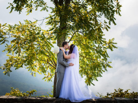 Scenic Locations to Elope in Virginia Married on a Mountain