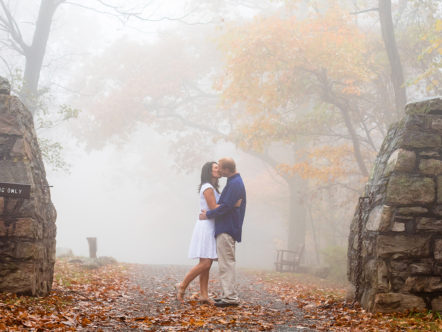 A Foggy Mountain Elopement Wedding in Virginia
