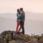 couple on a mountain